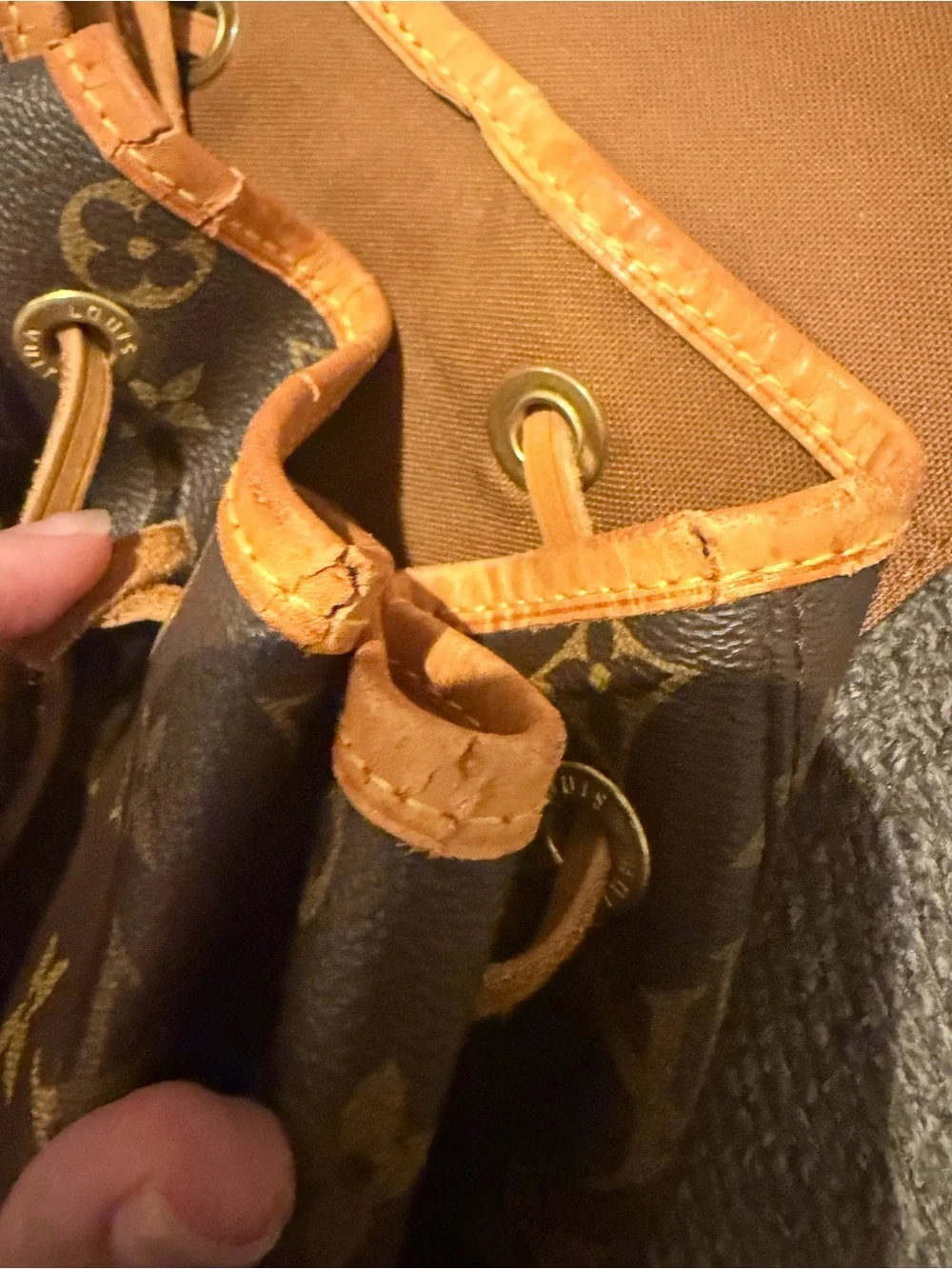 Louis Vuitton Montsouris GM Backpack